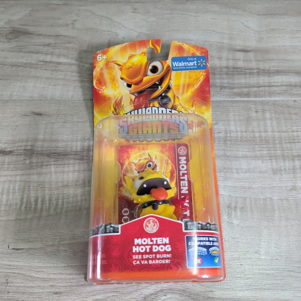 Activision Skylanders Giants Exclusive 3" Figure See Spot Burn MOLTEN HOT DOG